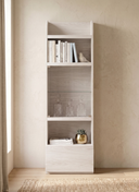 Ahenk Modül 1 Kitaplık - 60cm, Cilalı