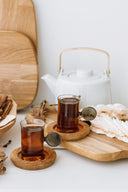 Kepçe Çay Bardağı ,  2'li Set