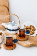Kepçe Çay Bardağı ,  2'li Set