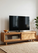 HAN TV ÜNİTESİ - 210 CM, KETEN YAĞLI