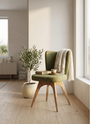 Cozy Geniş Sırtlı Sandalye , Meşe , Picolo